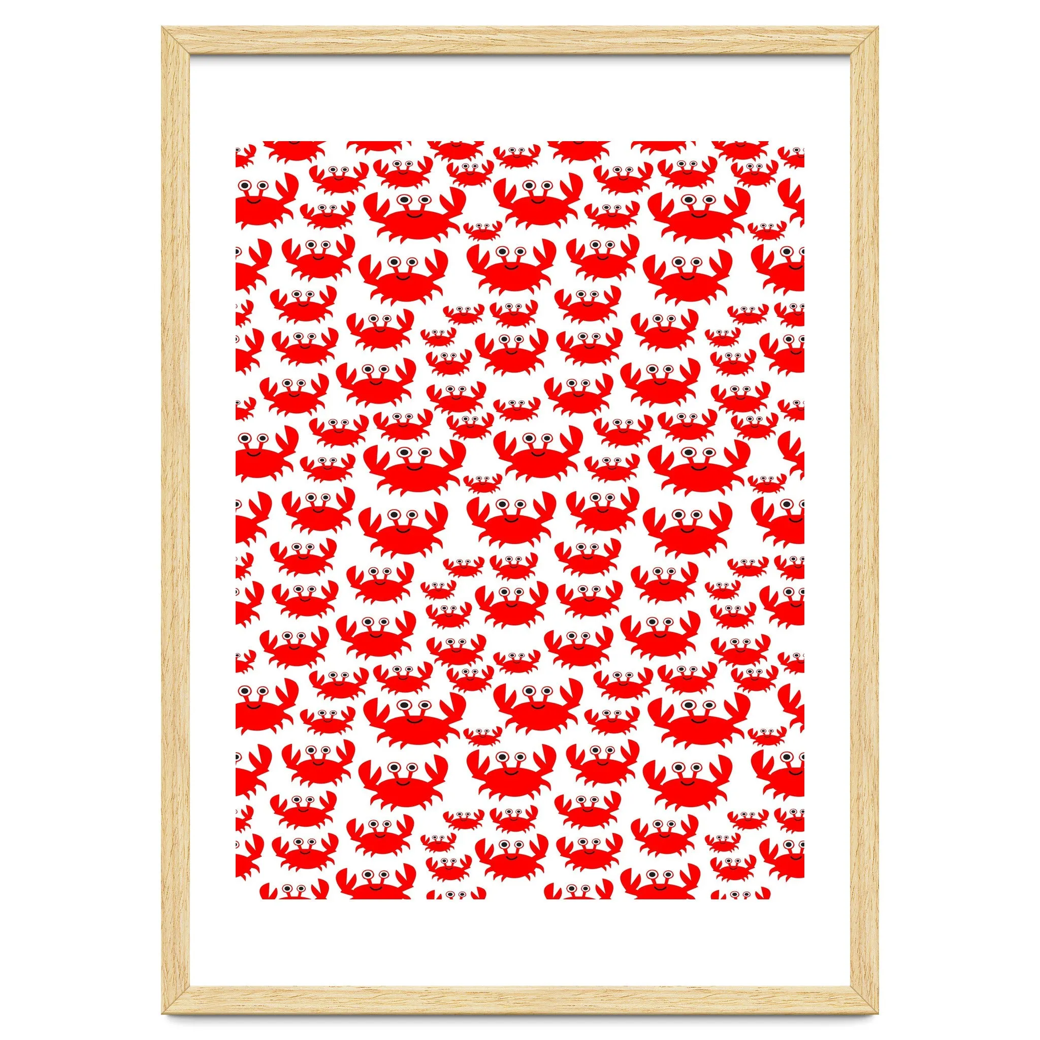 Red Crab Pattern