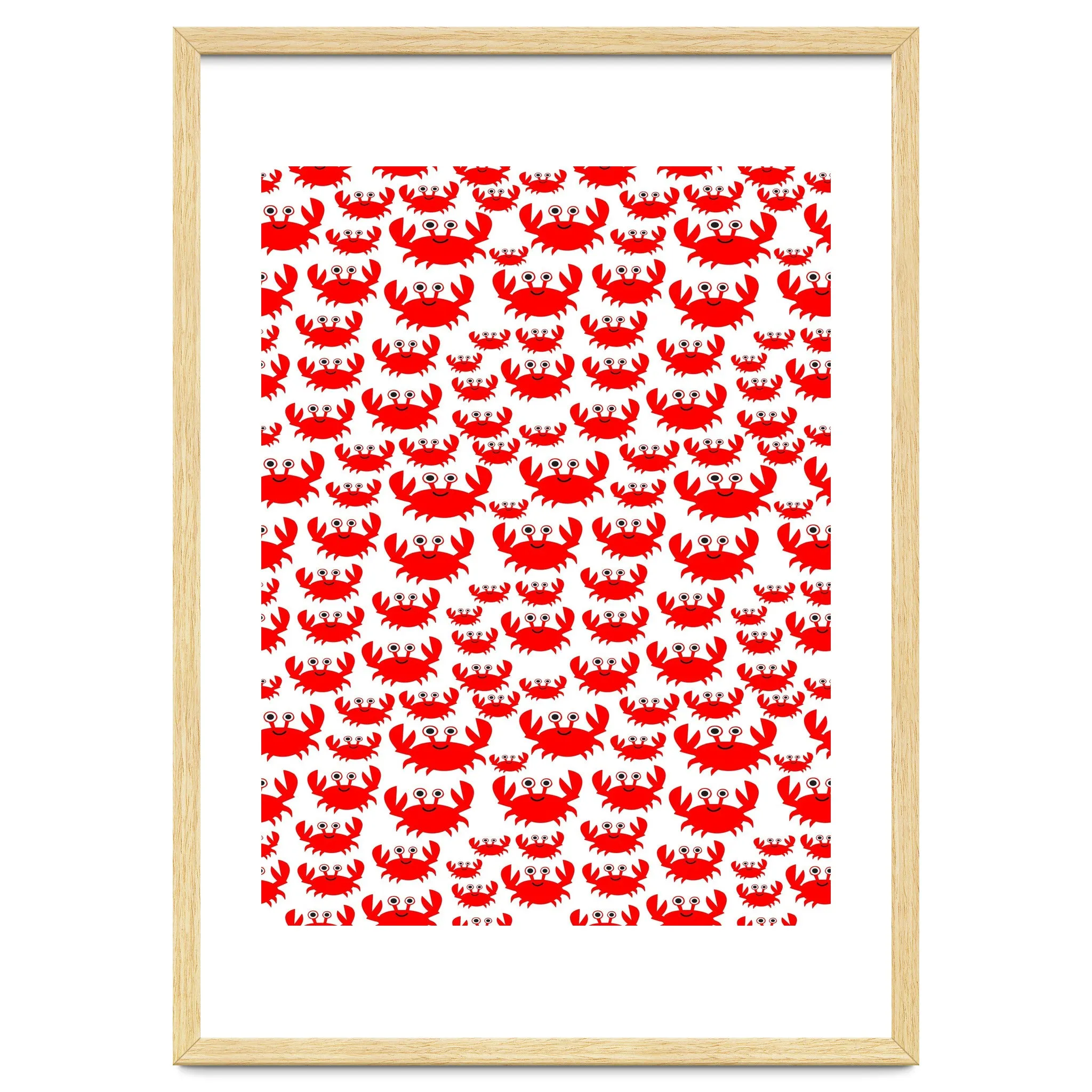 Red Crab Pattern
