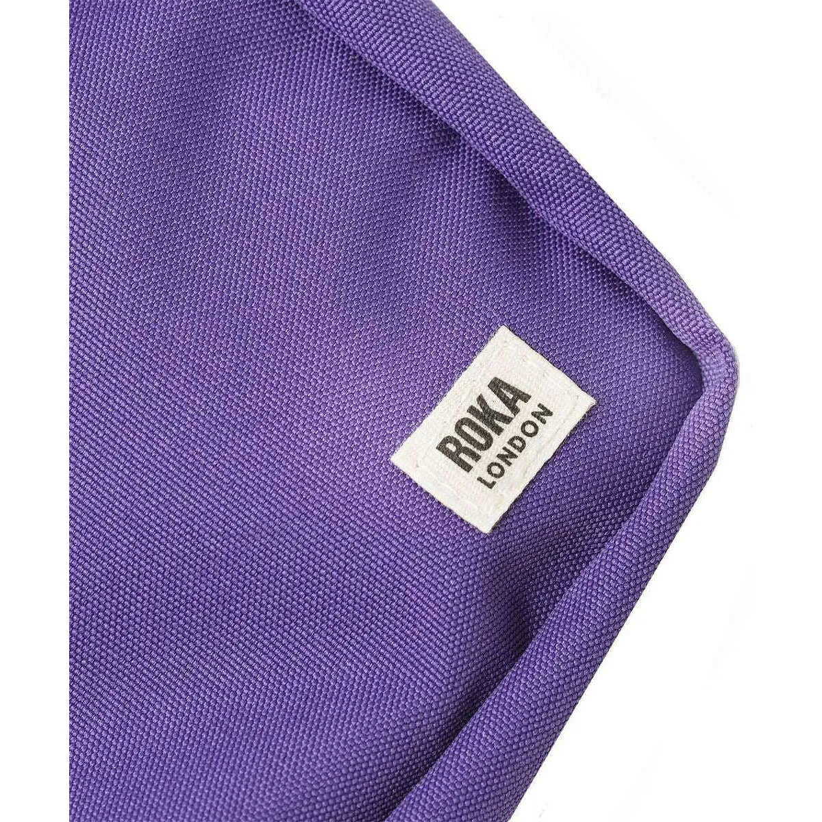 Roka Bond Recycled Canvas Crossbody Bag - Imperial Purple