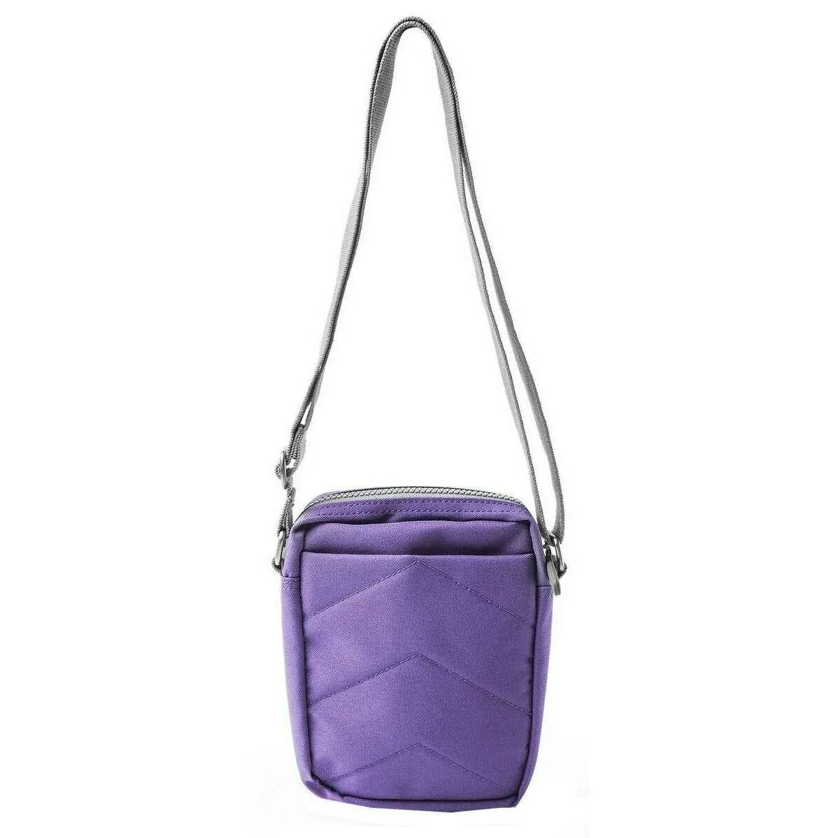 Roka Bond Recycled Canvas Crossbody Bag - Imperial Purple