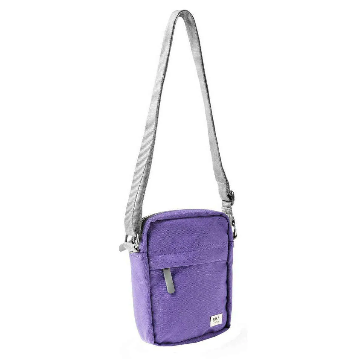 Roka Bond Recycled Canvas Crossbody Bag - Imperial Purple