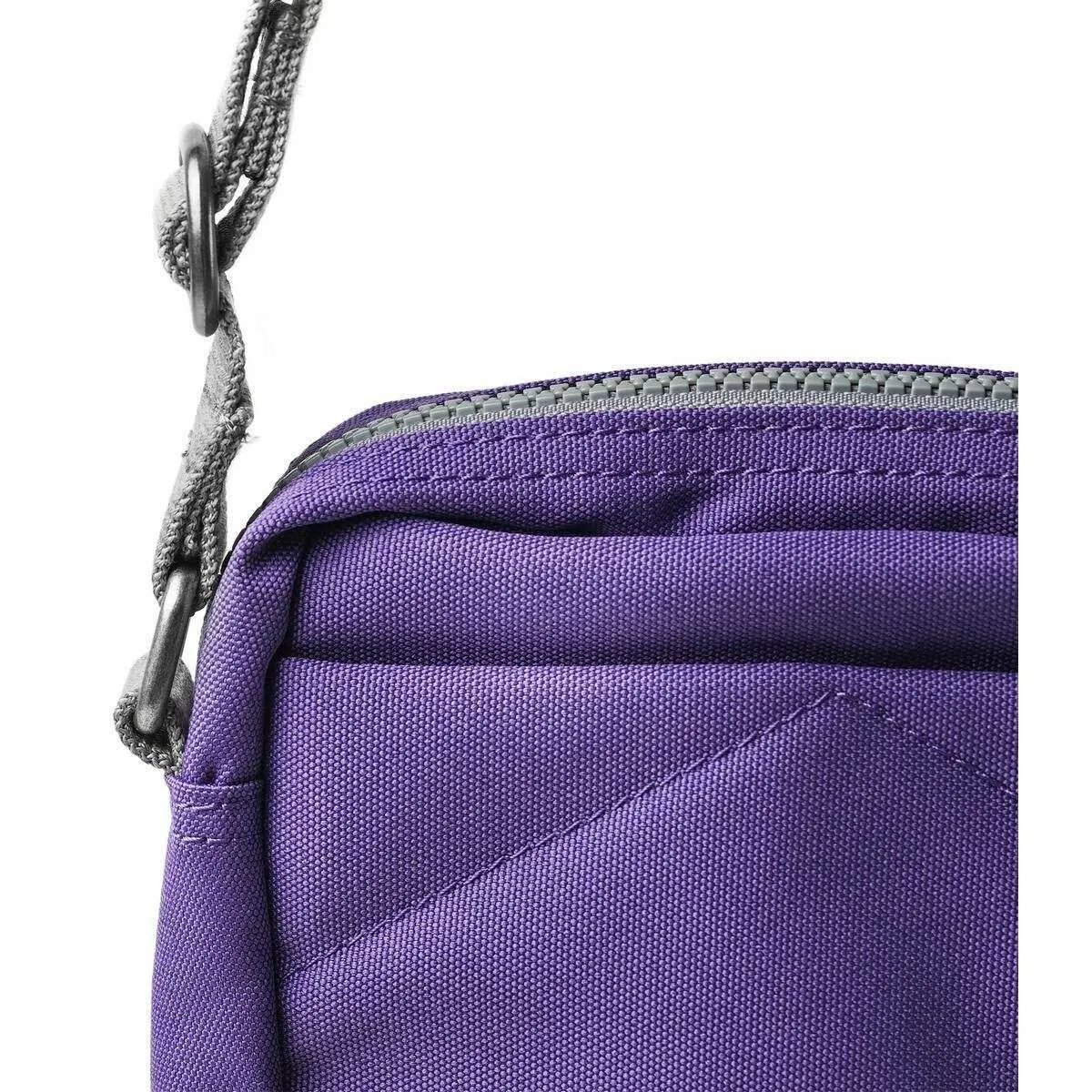 Roka Bond Recycled Canvas Crossbody Bag - Imperial Purple