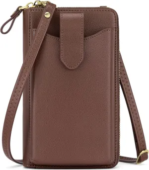 RONSIN Small Crossbody Phone Bag for Women Cell Phone Purse Wallet Mini Shoulder Bag with RFID Card Slots