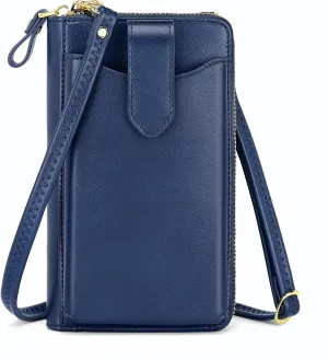 RONSIN Small Crossbody Phone Bag for Women Cell Phone Purse Wallet Mini Shoulder Bag with RFID Card Slots