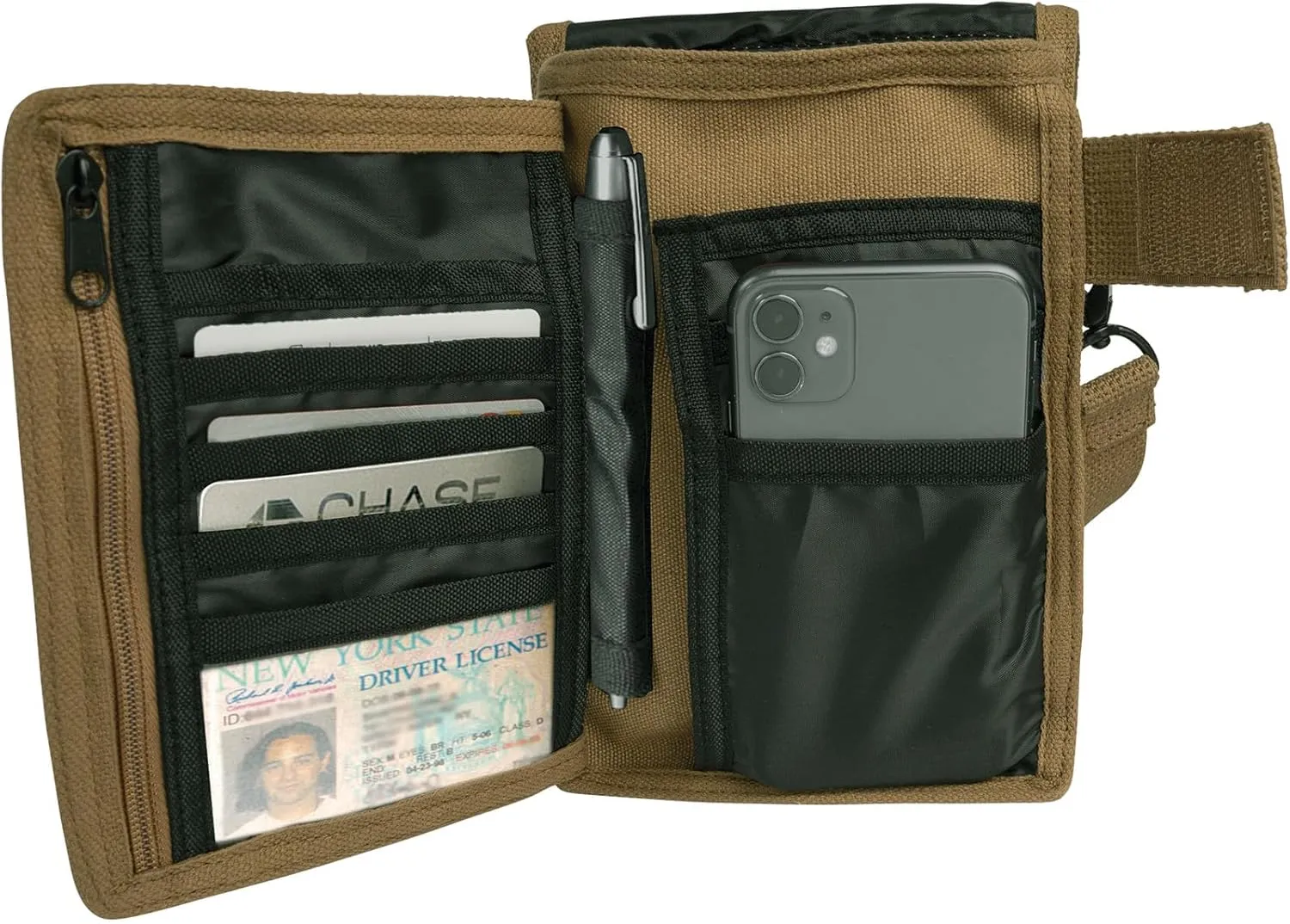 Rothco Canvas Travel Portfolio Crossbody Shoulder Bag