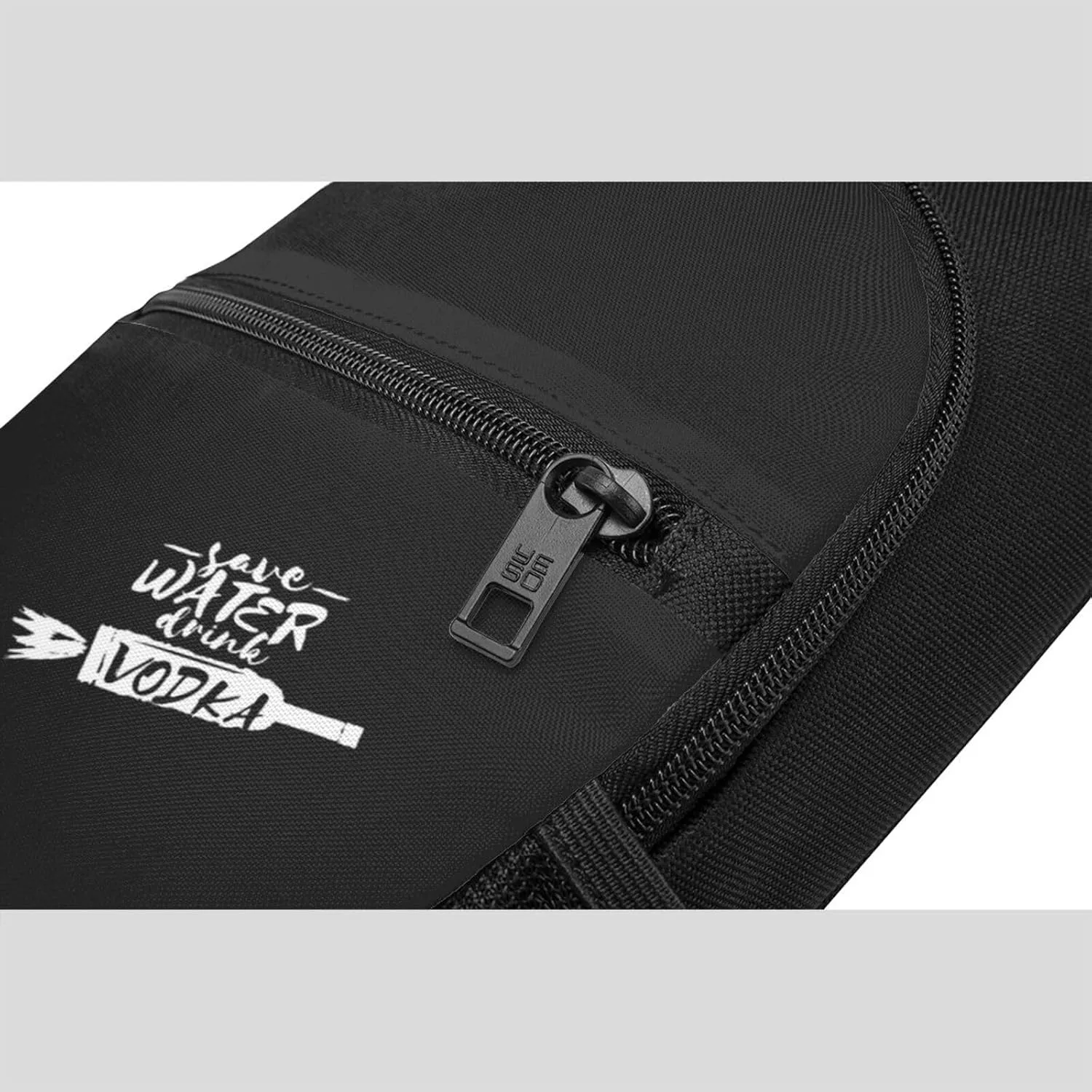Save Water Drink Vodka Unisex Chest Bag Lightweight Crossbody Shoulder Bag Travel Pocket