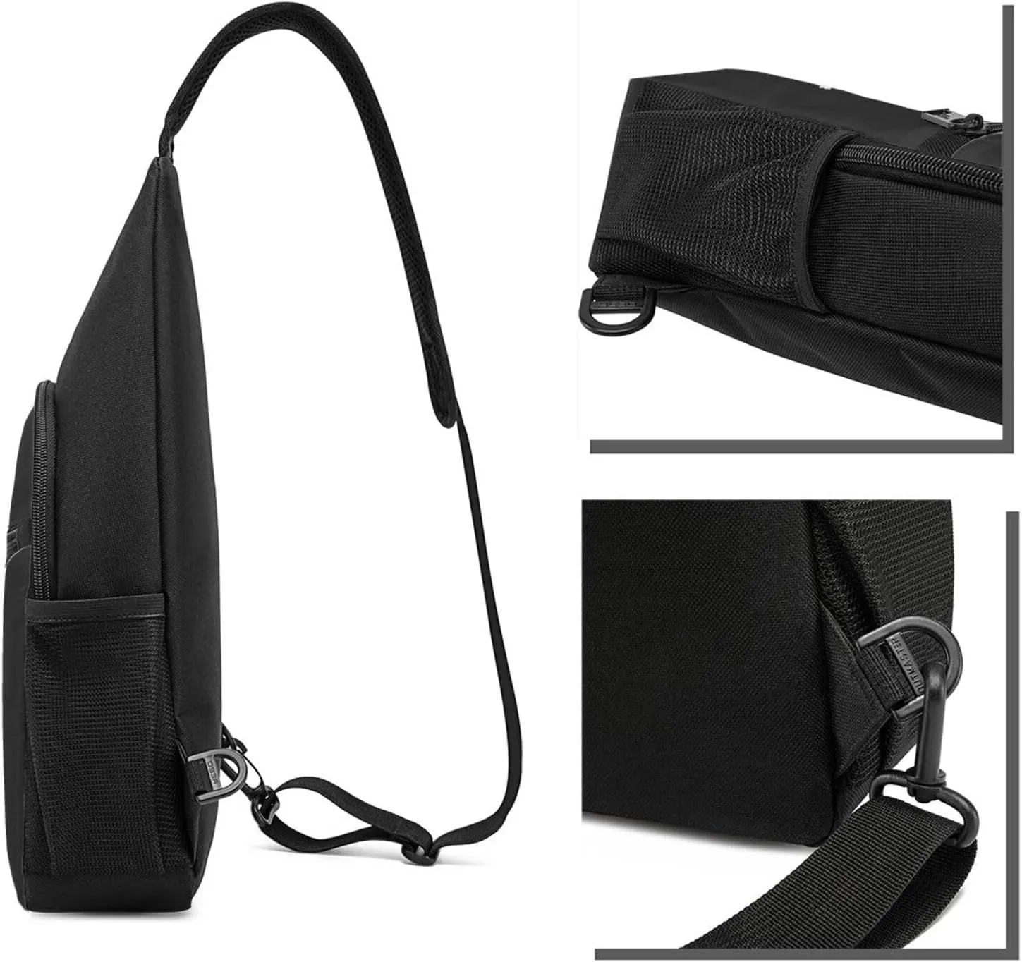 Save Water Drink Vodka Unisex Chest Bag Lightweight Crossbody Shoulder Bag Travel Pocket