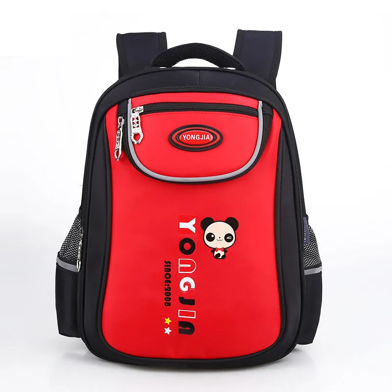 Schoolbag pupil 1-3-6 grade, male and female new children's shoulder cartoon knapsack 6-12 years old