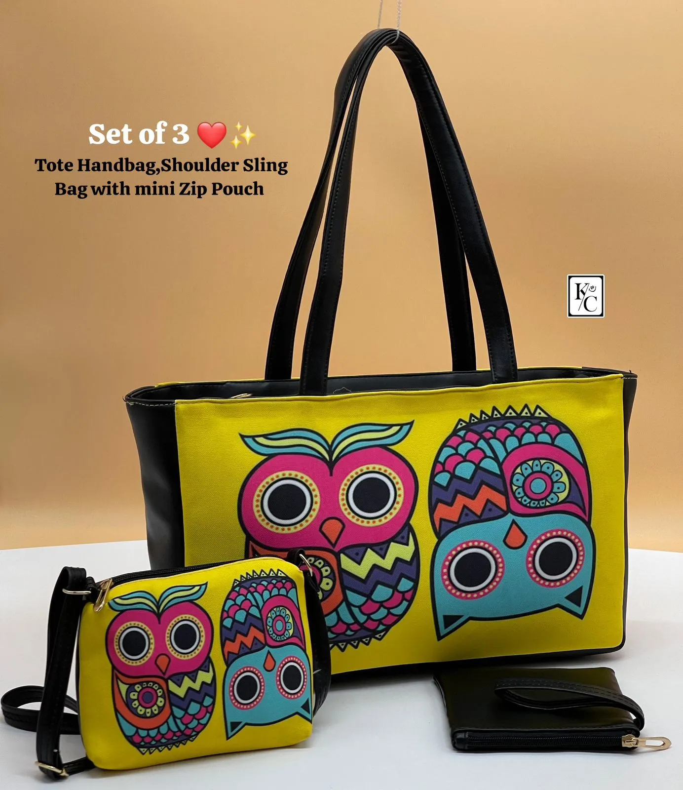 (Set 3) of - Bags International returns Professional assistance Combo Women