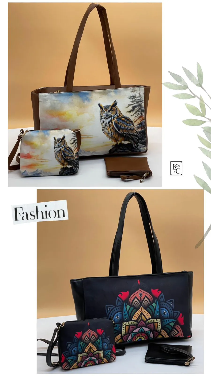 (Set 3) of - Bags International returns Professional assistance Combo Women