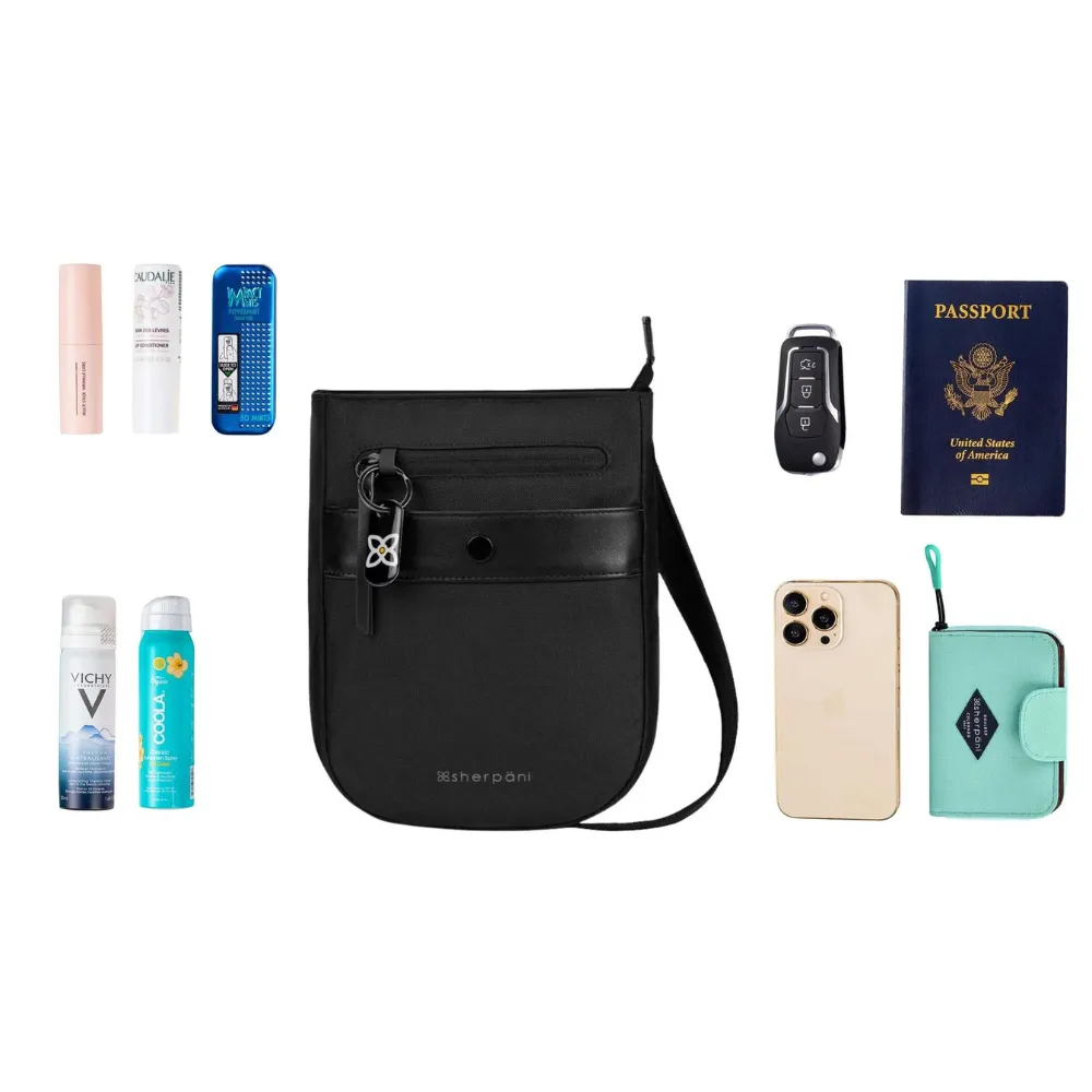 Sherpäni Prima AT (Anti-Theft) Carbon Travel Crossbody Bag (Women's)