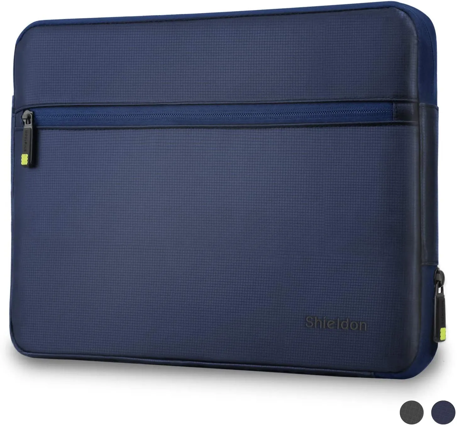 SHIELDON 13-14-Inch Laptop Sleeve Case Bag with Accessory Pocket, Water Repellent Handbag
