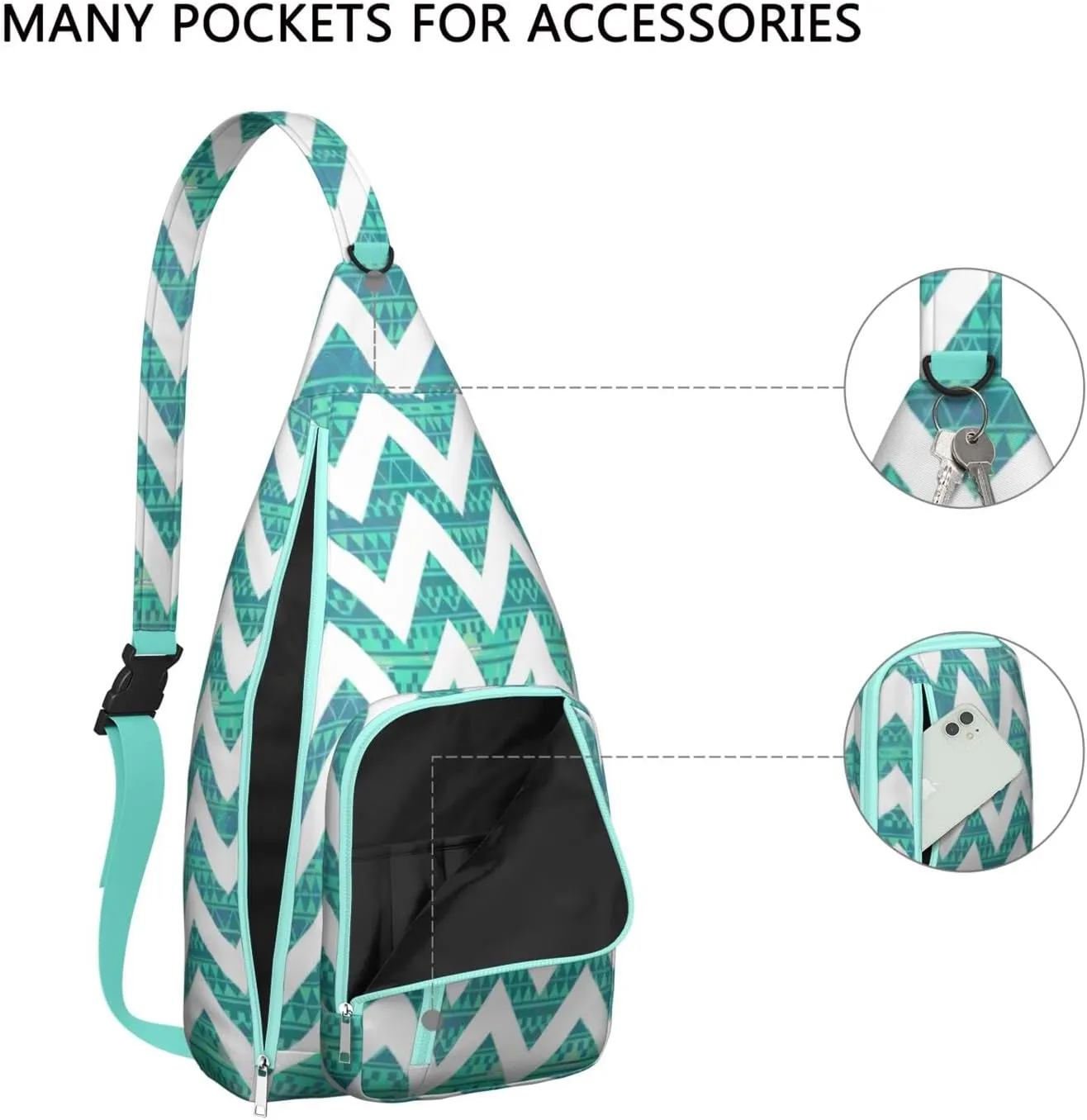 Shoulder Sling Crossbody Casual Chest Bag For Travel Sports Running,Backpack for Men & Women Lightweight Sports BagCrossbody Concealed Carry,Fashion Shoulder Bag Waterproof Chest Bag