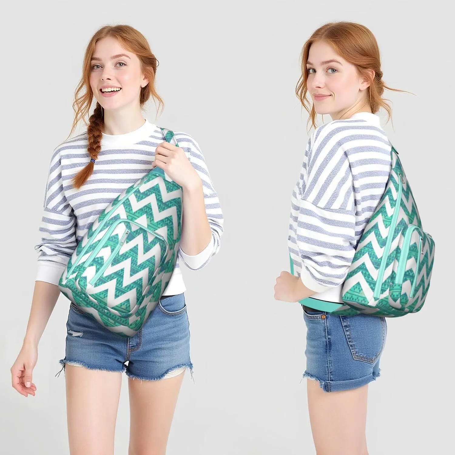 Shoulder Sling Crossbody Casual Chest Bag For Travel Sports Running,Backpack for Men & Women Lightweight Sports BagCrossbody Concealed Carry,Fashion Shoulder Bag Waterproof Chest Bag