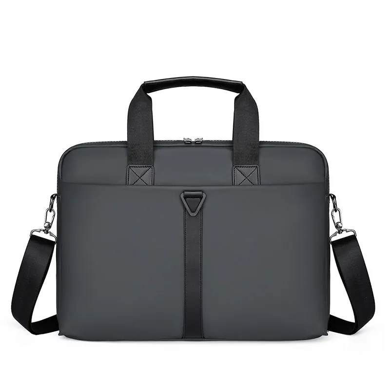 Sleek Oblique Span Briefcase for Men - Travel in Style with Large Capacity