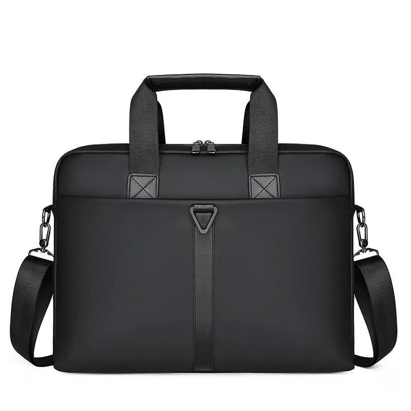 Sleek Oblique Span Briefcase for Men - Travel in Style with Large Capacity