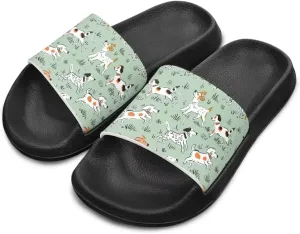 Slides for Kids, Toddler Slippers Shower Bathroom Non-Slip Open Toe Super Soft Comfy Boys Girls Home House Slide Sandals