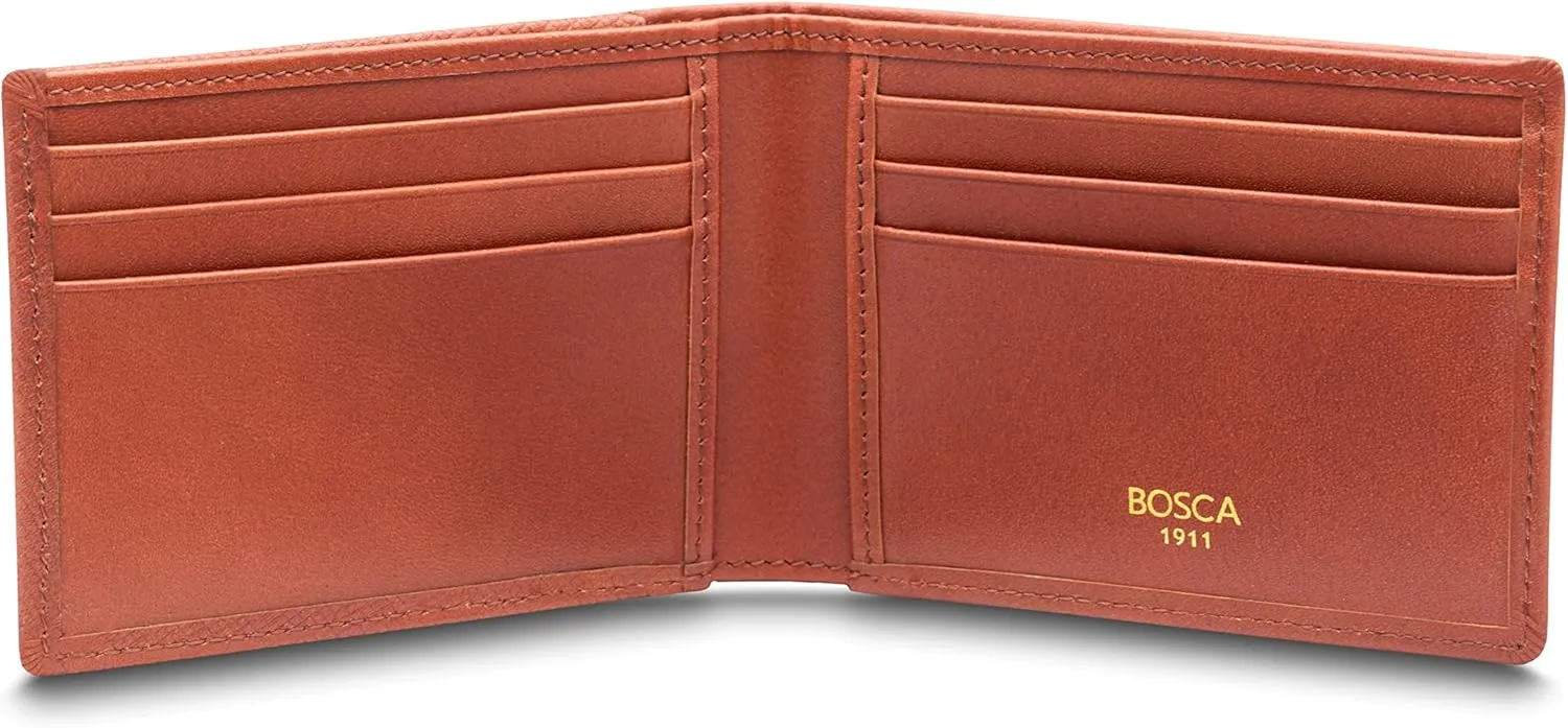 SMALL BIFOLD WALLET w/NON-RF BLOCKING PKT