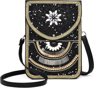 Small Crossbody Bags for Women Designer Gypsy Cell Phone Bag Boho Shoulder Wallet Purse