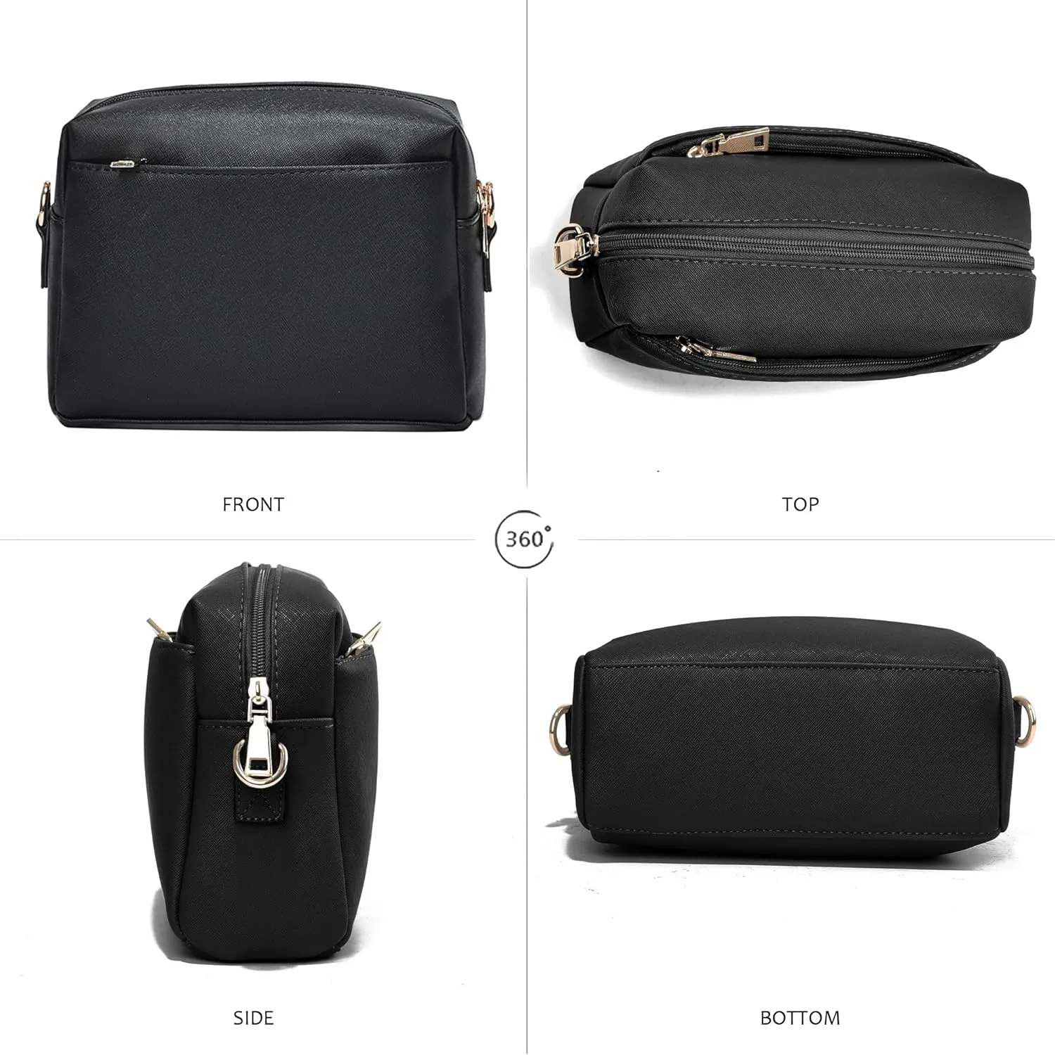 Small Crossbody Bags for Women Vegan Leather Purses Women's Shoulder Handbags Wallet Satchel Cross Body Purse