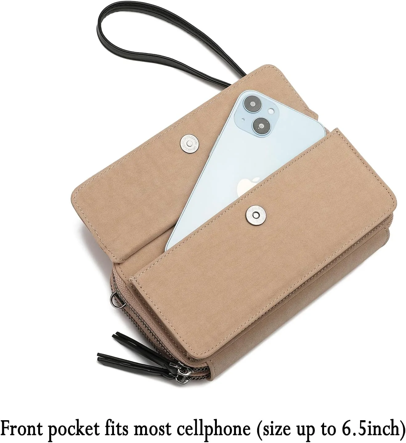 Small Crossbody Bags Phone Wallet Purse With Wristlet