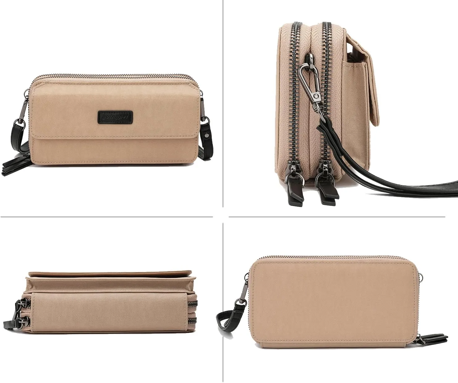 Small Crossbody Bags Phone Wallet Purse With Wristlet