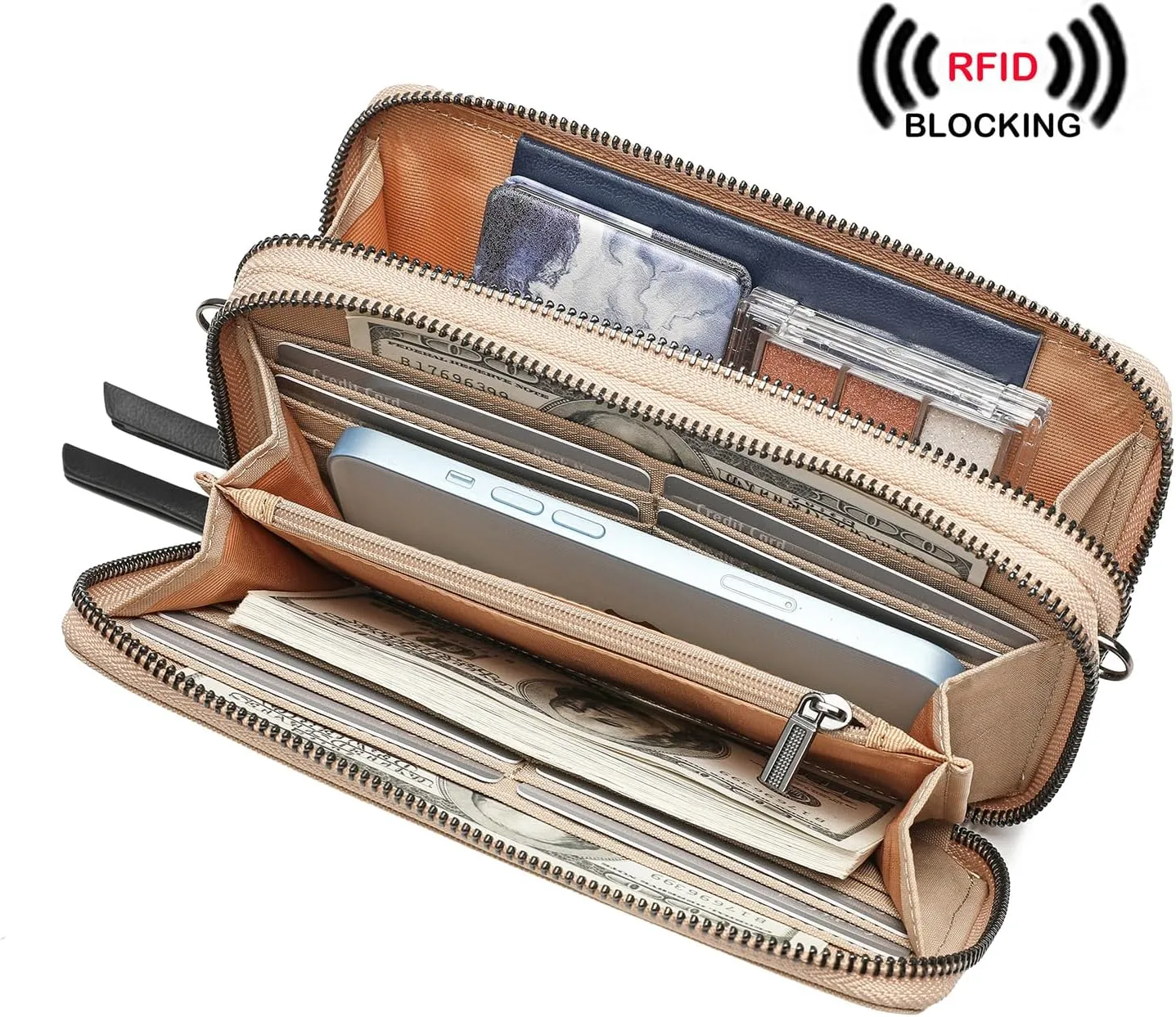 Small Crossbody Bags Phone Wallet Purse With Wristlet