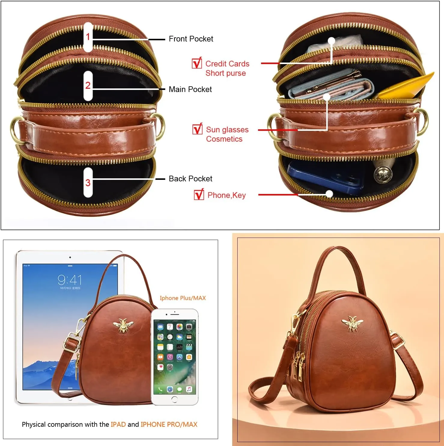 Small Crossbody Bags Shoulder Bag for Women Stylish Ladies Messenger Bags Purse and Handbags Wallet