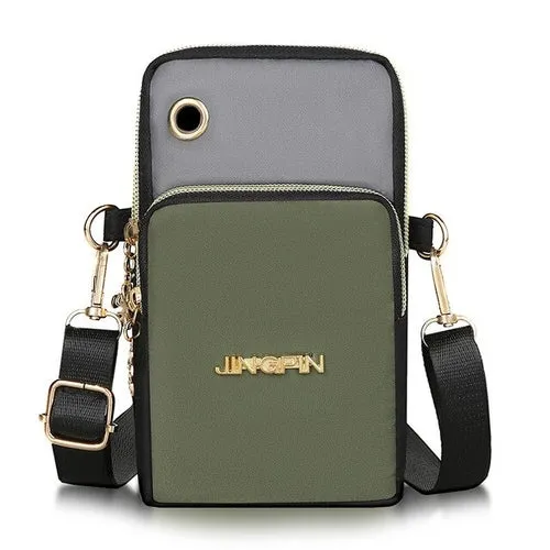 Small Shoulder Bag Nylon Women Mobile Phone Bag Mini Female Messenger