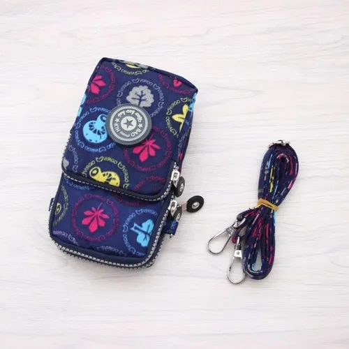 Small Shoulder Bag Nylon Women Mobile Phone Bag Mini Female Messenger