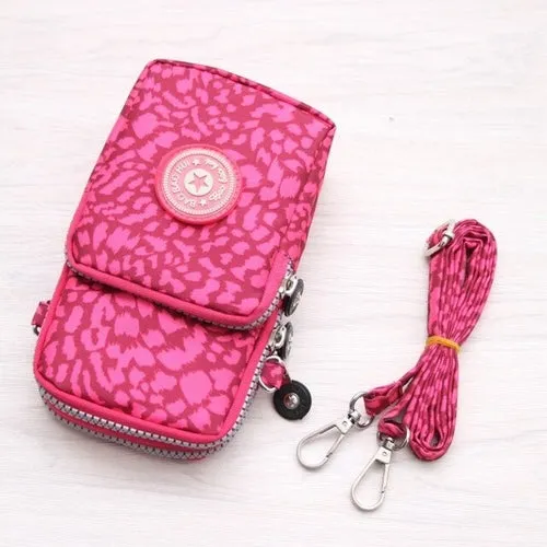 Small Shoulder Bag Nylon Women Mobile Phone Bag Mini Female Messenger