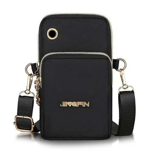 Small Shoulder Bag Nylon Women Mobile Phone Bag Mini Female Messenger