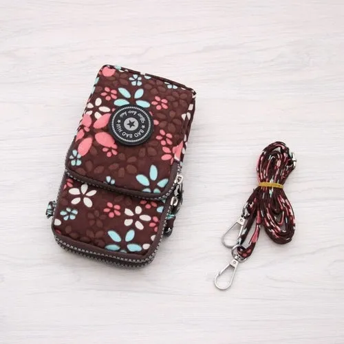 Small Shoulder Bag Nylon Women Mobile Phone Bag Mini Female Messenger