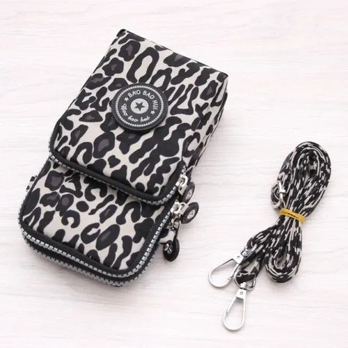 Small Shoulder Bag Nylon Women Mobile Phone Bag Mini Female Messenger