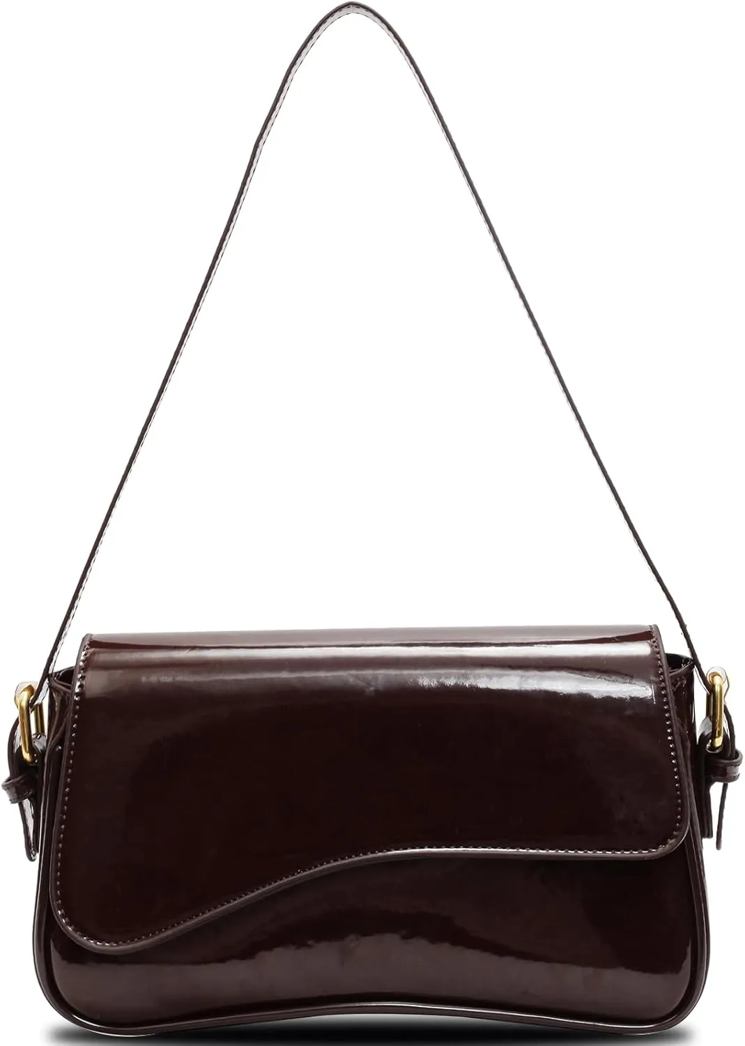 Small Shoulder Bags for Women,Crossbody Purses,Retro Vegan Leather Tote Handbag, Clutch Hobo Purse with Zipper