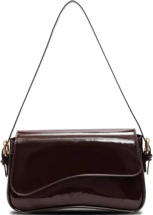 Small Shoulder Bags for Women,Crossbody Purses,Retro Vegan Leather Tote Handbag, Clutch Hobo Purse with Zipper