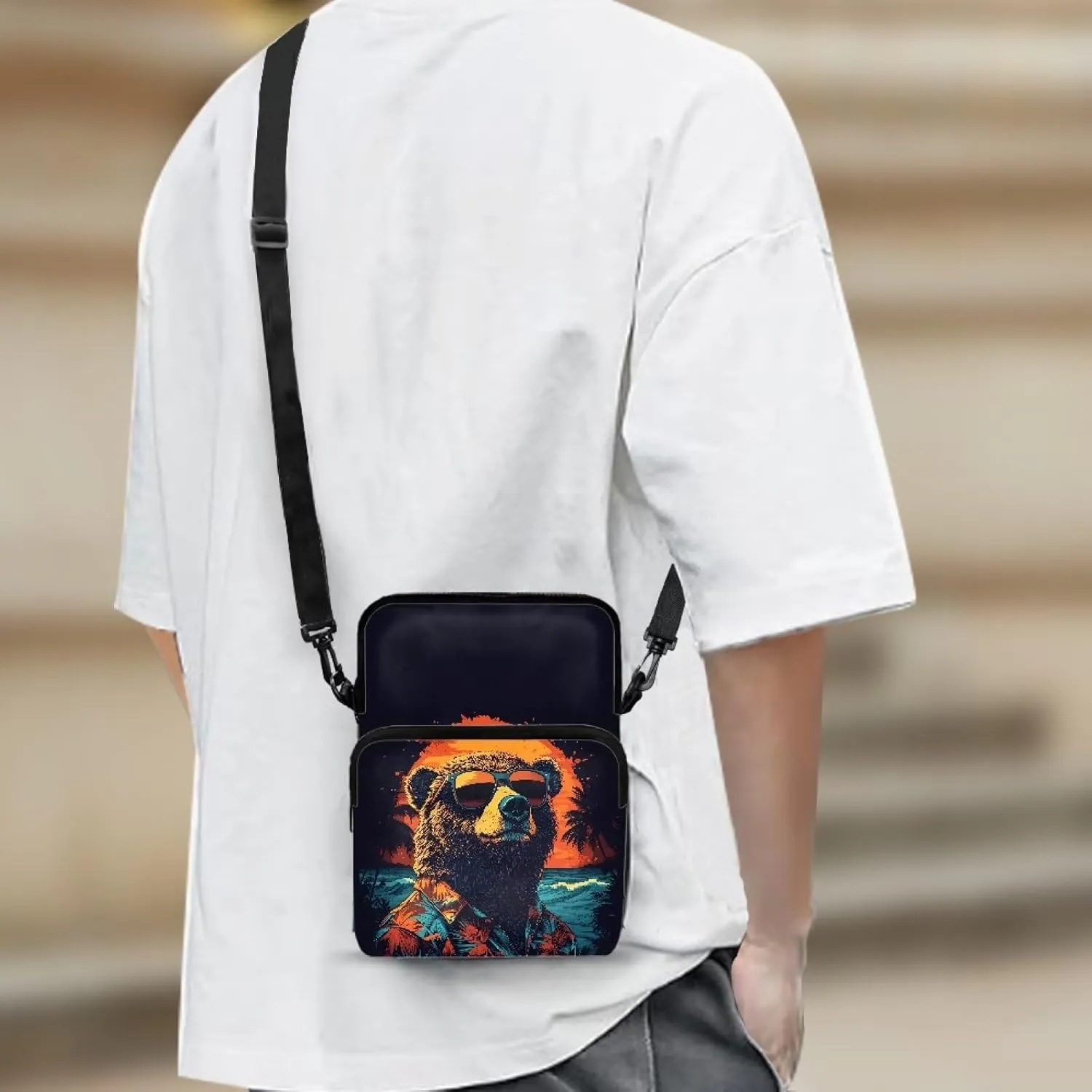Small Small Messenger for Women Men Crossbody Bags Handbags Purses Fanny Pack Wallet Bag Coin Purse Backpack