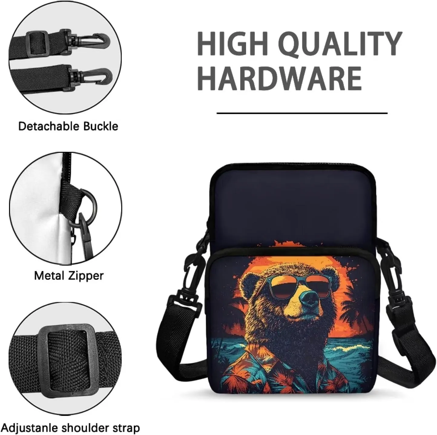 Small Small Messenger for Women Men Crossbody Bags Handbags Purses Fanny Pack Wallet Bag Coin Purse Backpack