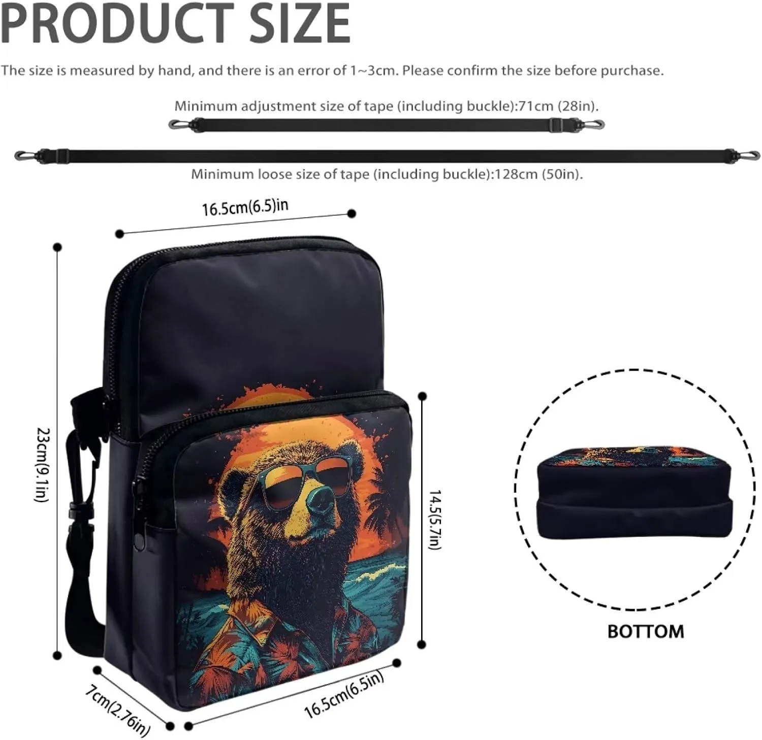 Small Small Messenger for Women Men Crossbody Bags Handbags Purses Fanny Pack Wallet Bag Coin Purse Backpack