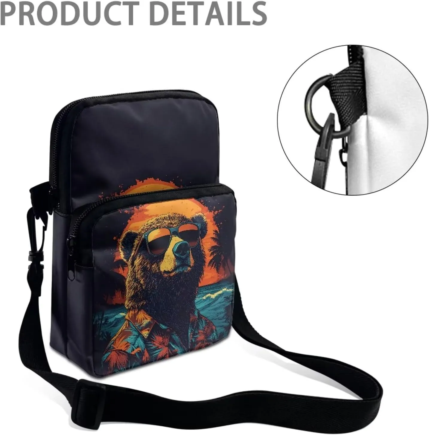 Small Small Messenger for Women Men Crossbody Bags Handbags Purses Fanny Pack Wallet Bag Coin Purse Backpack