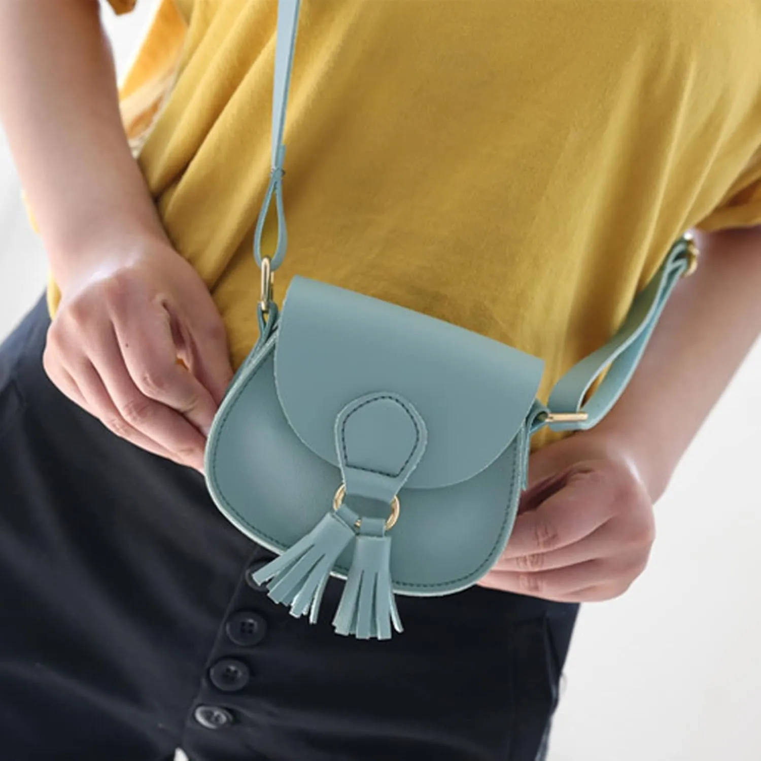 SOTOGO 2 Pieces Little Girls Purses Toddler Crossbody Purse Princess Purses Handbags Cute Girl Wallets Mini Shoulder Crossbody Bags for Kids