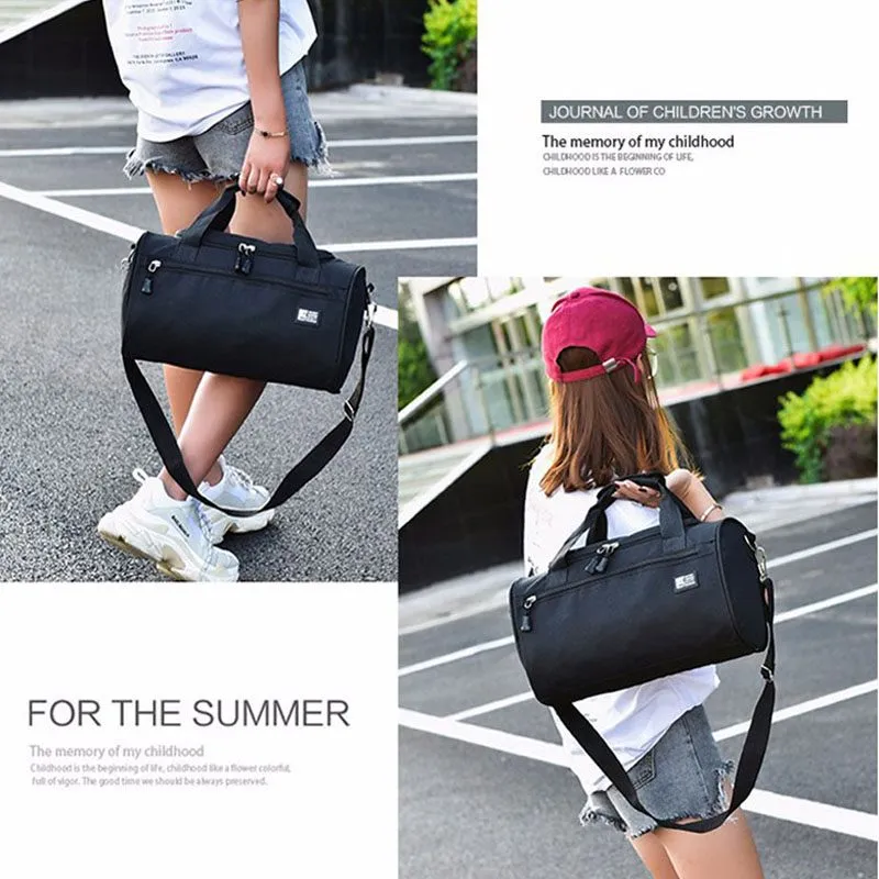 Sports Bags For Gym Waterproof Cylinder One Shoulder Outdoor Sport bag
