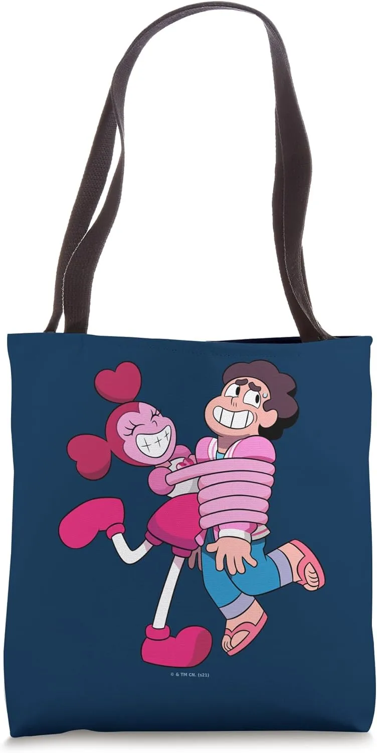 Steven Universe Spinel Loves Steven Tote Bag