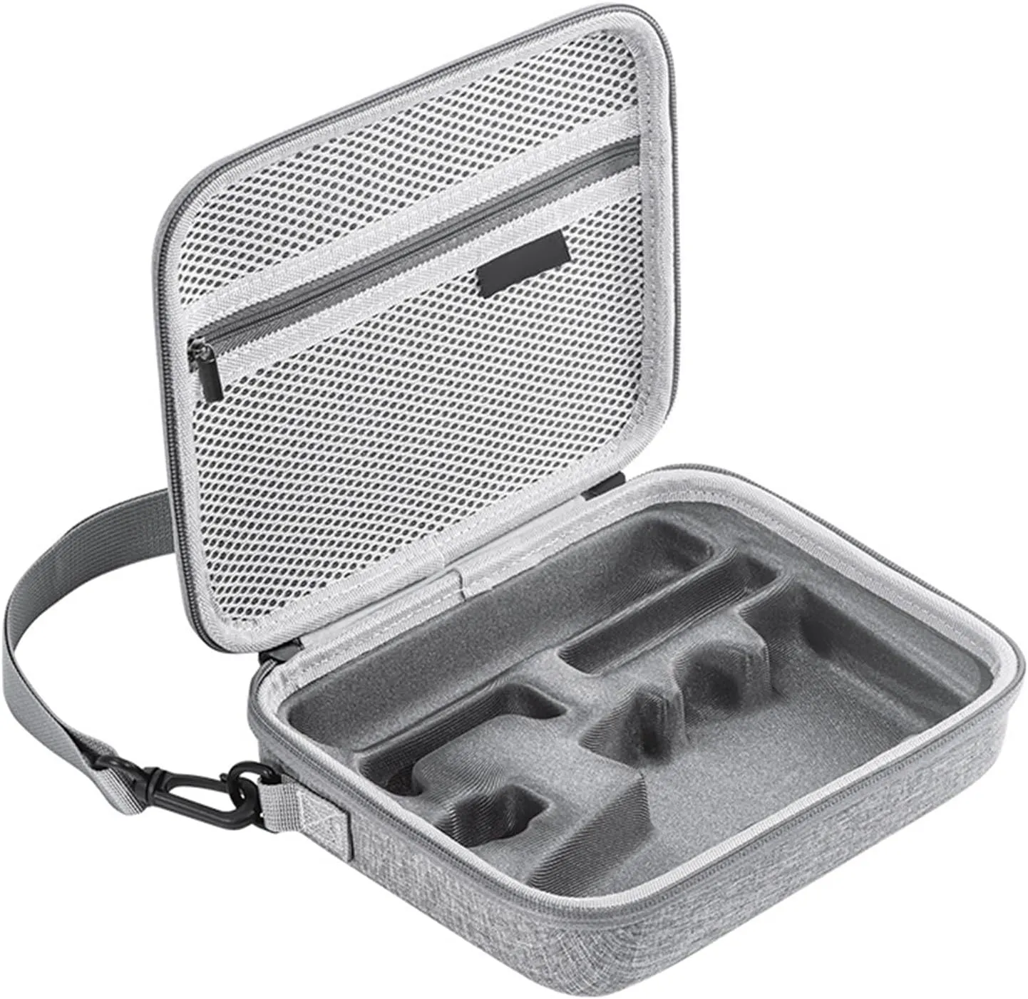 Storage Bag Portable Travel Carrying Case Anti-Collision Protective Hand Bag for OM 7/OM 7P Handheld Stabiliser Gray