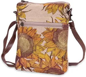 Sunflower - Wristlet Wallets for Women, Crossbody Sling Bags, Large Tote Bags, Book Bag, Cell Phone Purse
