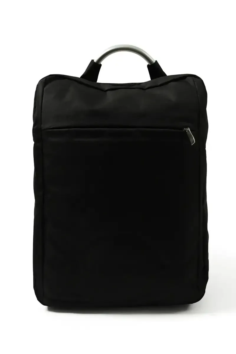 Synthetic Fabric Laptop Bags for Unisex - Black