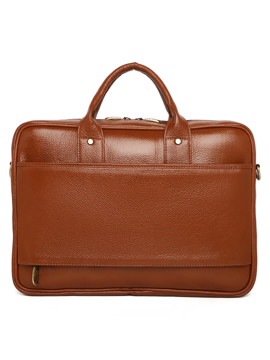 Tan Leather Laptop / Office Bags ZP12110