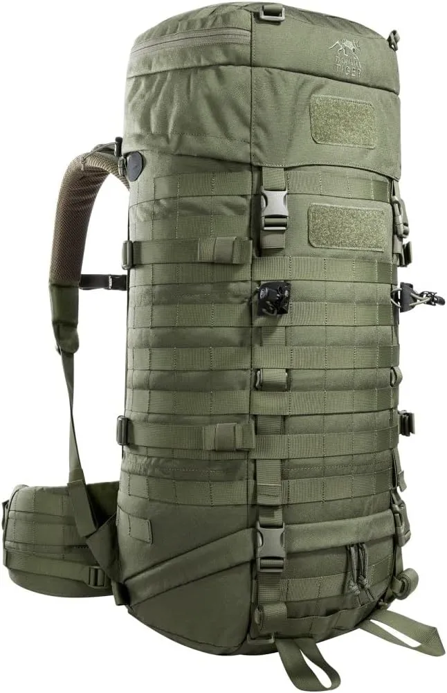Tasmanian Tiger TT Base Pack 52 Modular Expandable Backpack 52 L to 65 L Volume Trekking Backpack