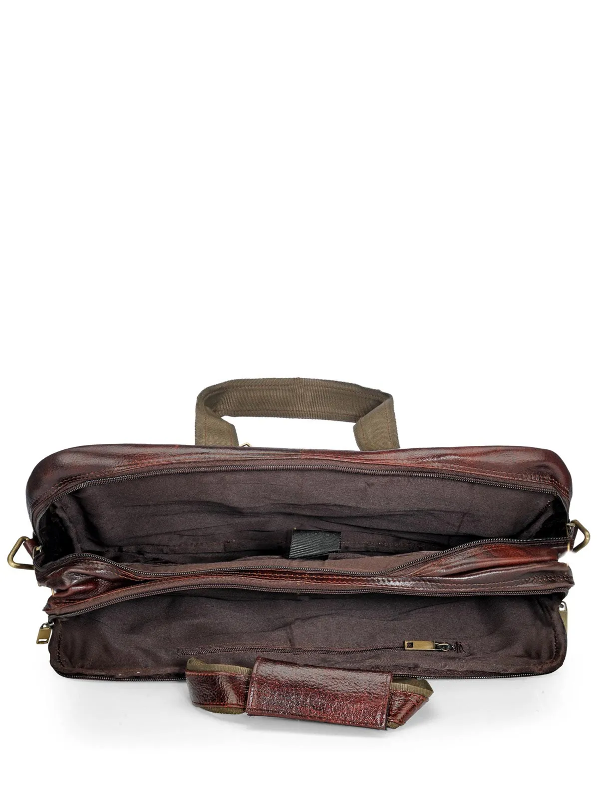 Teakwood Genuine Leather Unisex Bag