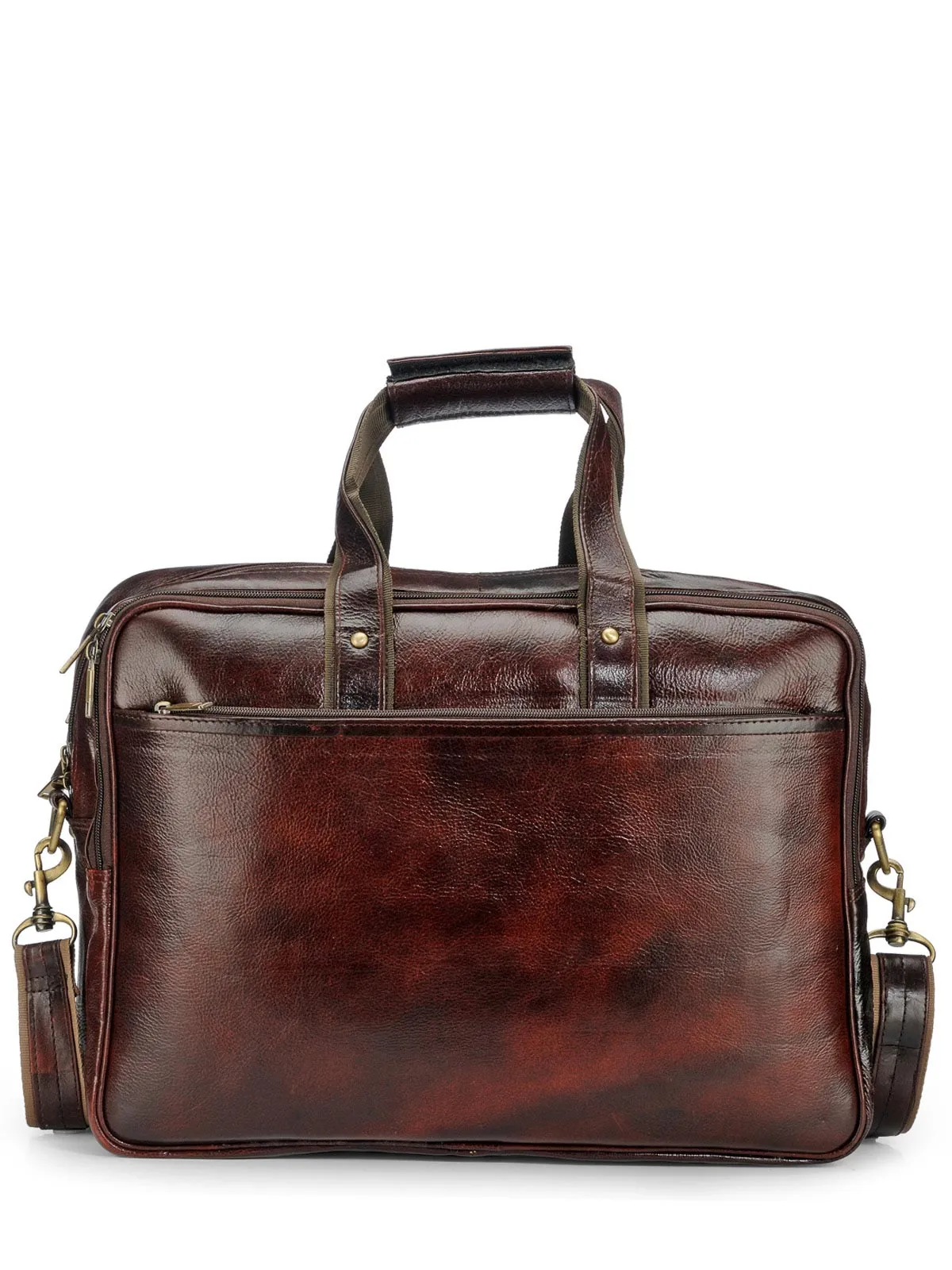 Teakwood Genuine Leather Unisex Bag